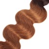Niciitysi Light Brown Body Wave Bundles Color 1B30 Human Hair