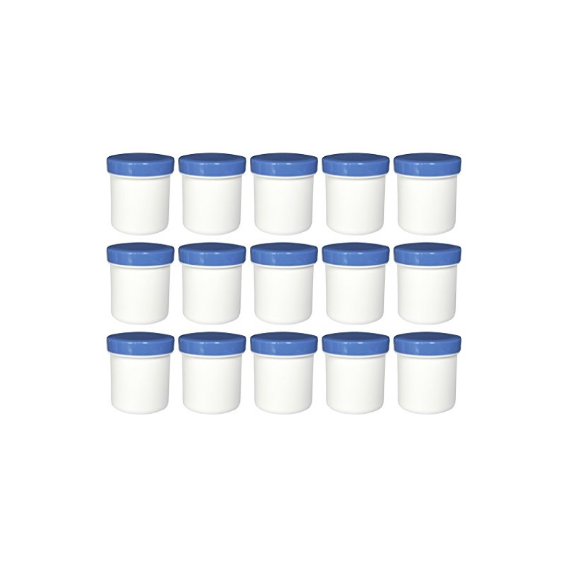 15 ointment containers, cream jars, high ointment jars, 12 ml