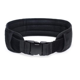 HOUSON Tactical Belt, Molle Belt Heavy Duty Nylon Belt Tactical Belt for Outdoor, Hiking, Camping, Hunting, Travel Black