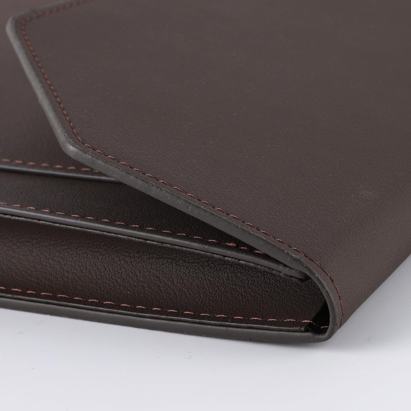 VANRA 1 Piece PU Leather Expanding File Folder Organizer Document