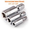 1/2 Inch Impact Universal Joint Adapter Ratchet Socket Drive Flexible