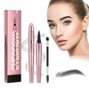 Magic Eyebrow Pen, 2024 New Microblading Eyebrow Pencil with 4