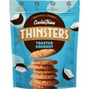 Thinsters Crunchy Thin Snack Cookies, Toasted Coconut, 16 oz (Pack