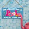 Summer Memories Wood Sign, Pool Patio Decor for Home, Hanging
