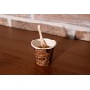 Bioaiks KIT Office 250 Paper Coffee Cups with Wooden Scoops