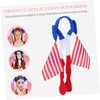 BESPORTBLE Interactive American Flag Headband with Handswing Design for Independence