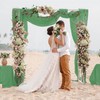 FUHSY Sage Green Drapes Wedding Arch Draping 20 FT 1