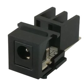 RiteAV Standard 2.1mm DC Power Jack to Screw Terminals Connection, Keystone Coupler for CCTV/Security Camera Wall Plates - Black