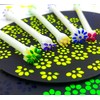 GEOCCI Flower Petal Tools for dot Painting, 10 Petal Dotting