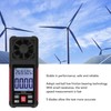 Digital Anemometer 5 Blades Small Resistance Fast Accurate Measurement Air