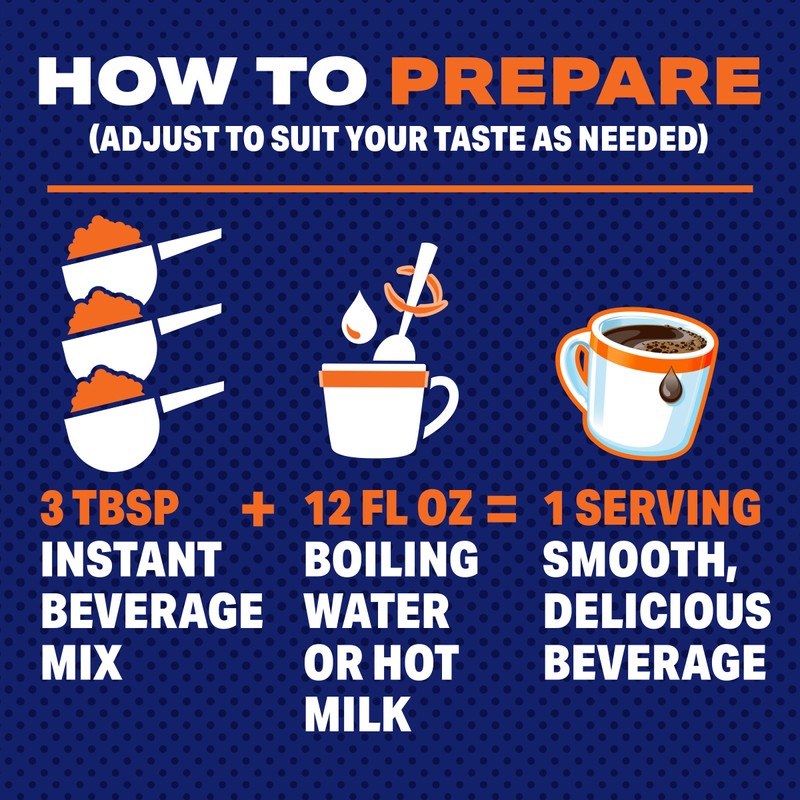 Maxwell House Instant Cafe-Style Beverage Mix, Easy to Prepare, 1