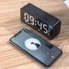 Mirror Alarm Clock Bluetooth Speaker Rechargeable Digital Alarm Clock Bluetooth