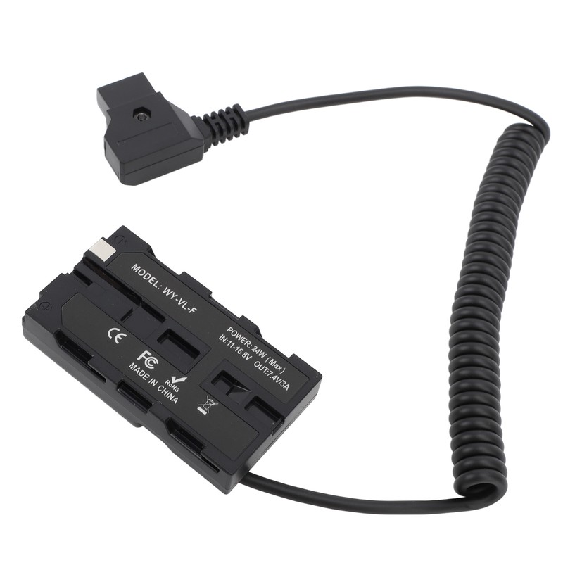 D Tap to NP F550 Dummy Battery 37‑100cm Cable High
