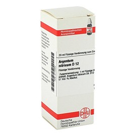 DHU Argentum Nitricum D12 Dilution, 20 ml Solution
