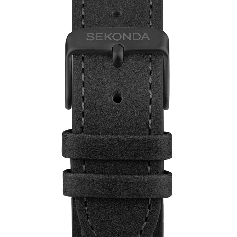 Sekonda Bergen Mens 39mm Quartz Watch in Black with Analogue