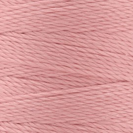 The Beadsmith Pure Silk Cord – Raspberry Cream Color – Size FF (0.381mm/0.0150”) – 115 Yards (345ft), 1/2-Ounce Spool – For Knotting Pearls, Gemstones, Crystals and Beads