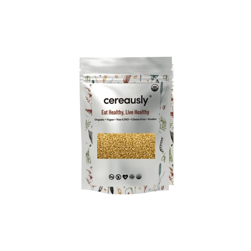 Cereausly Puffed Crispy Quinoa – Premium Quinoa Crispies Made with