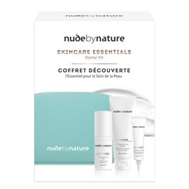 Nude By Nature Skincare Essentials Starter Kit, 3 Item Pack