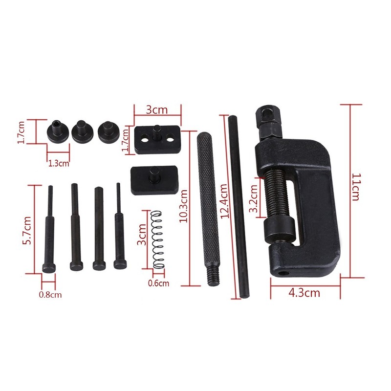 Riveting Cutter, Heavy Duty Chain Detacher Breaker Cutter Chainbreaker Rivet