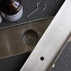 Sharpeye 32 Inch Linear Shower Drain with Tile Insert Grate,
