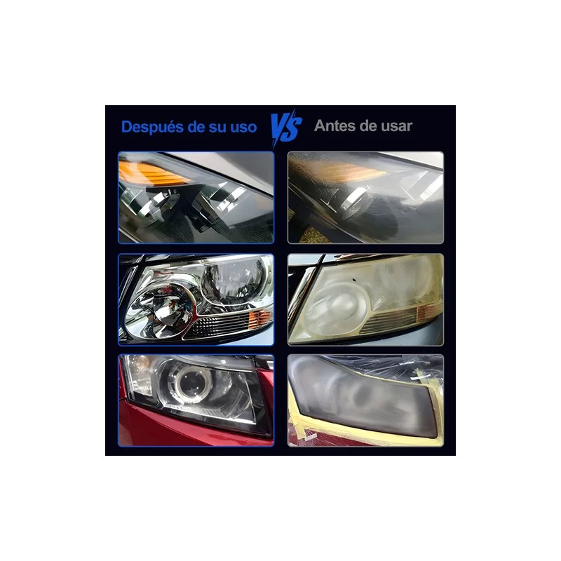 Alta Calidad Restaurador De Faros Kit Para Pulir Faros 190ml