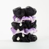 Philimili Fili Milli x Lisle Scrunchy Hair Band Black/Purple (2