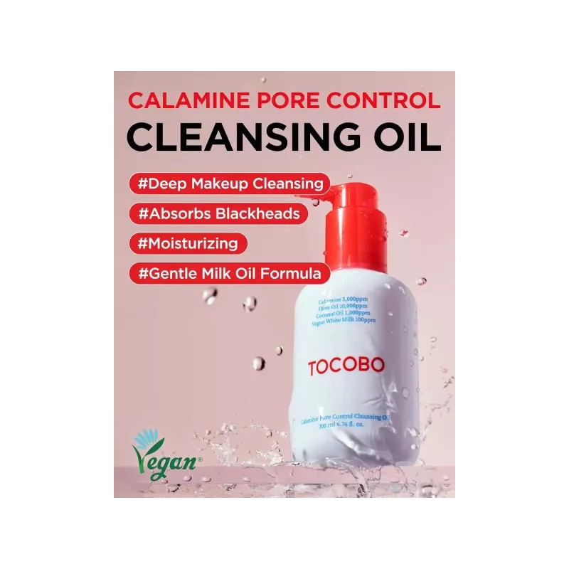 Tocobo 토코보 칼라민 모공 컨트롤 클렌징 오일 200ml / 6.76파운드