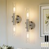 Rayogale Rechargeable Battery Wall Sconce Set of Two, 8000mAh Cordless,