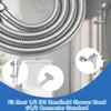 RUMOSE 98 inches Shower Hose Extra Long Stainless Steel Shower