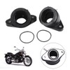MUNEFE Adapter, Carburetor, 2 x Motorcycle Intake Carburetor Connector Connector