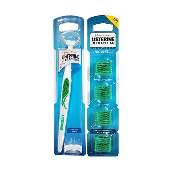 Ultra Clean Access Flosser for Hard-to-Reach Areas, Flosser Handle with