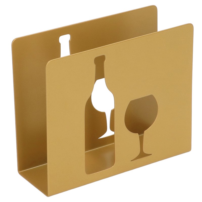 2pcs Stainless Steel Napkin Holder Freestanding Kitchen Restaurant Paper Napkin