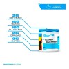 Aminoácidos Bcaas Glutamina Blu-e 500g Varios Sabores