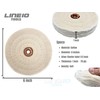 LINE10 Tools 6-Inch Buffing Polishing Wheel Kit for Bench Grinder