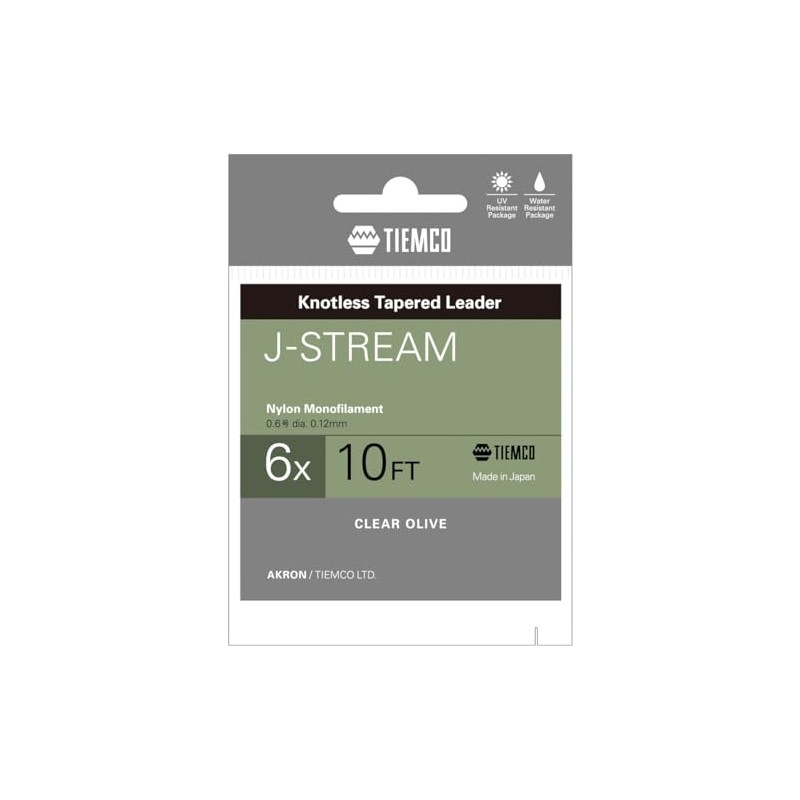 TIEMCO J Stream Reader 10ft 6X