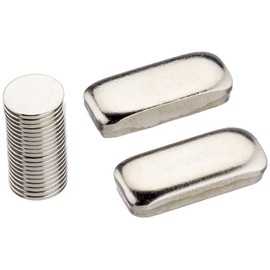 N42 Neodymium Magnet for Arts, Crafts, Model Making, DIY, Hobbies, Office and Home - 10mm dia x 1mm thick - 0.58kg Pull - Pack of 20