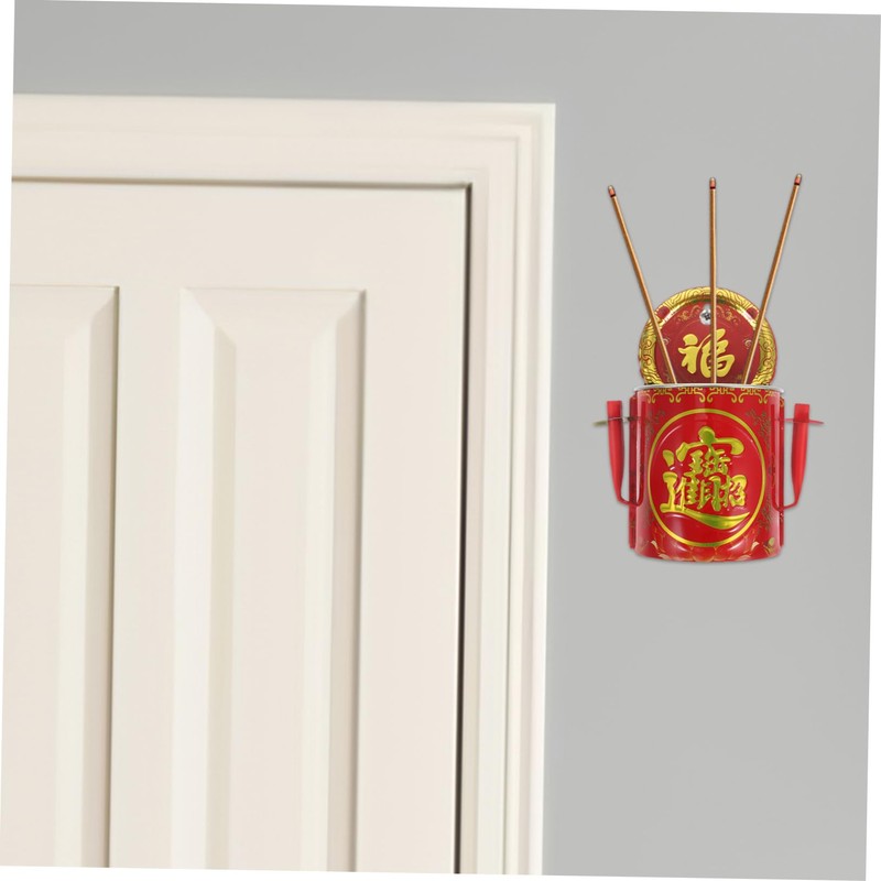 BIUDECO 2pcs Wall-Mounted Incense Burner Iron Decorative Holder Perfect for