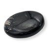 Wholesalegemshop Black Tourmaline(Natural) Gemstone Carved Palm Stone/Pocket Palm Stone/Reiki Healing