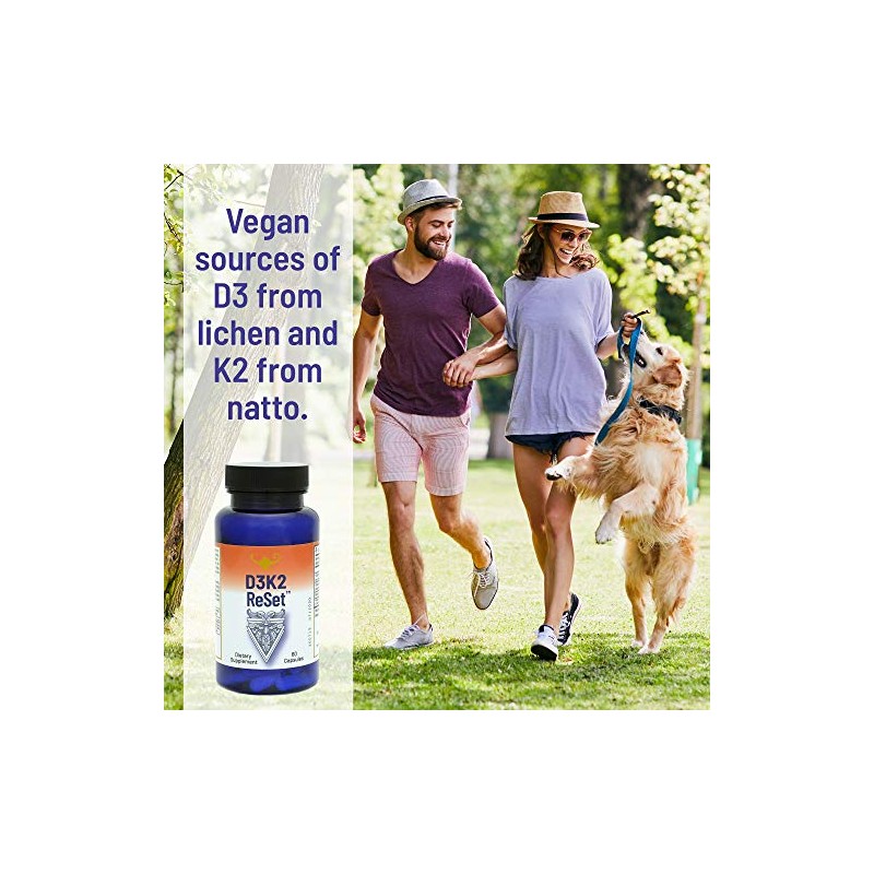 RnA ReSet D3K2 Reset – 4,000 IU Vitamin D3 &