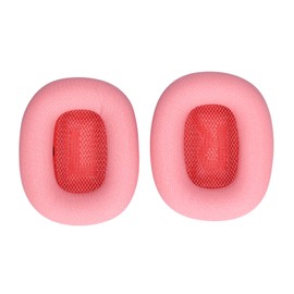Headphones Replacement Ear Pads Comfortable Skin Friendly Ear Cushions for IOS Earbuds MaxPink