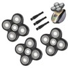 Universal 3 Pcs 5 Blades Replacement Heads Compatible with Freedom