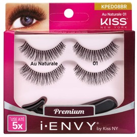 Kiss I Envy Au Naturale 08 Double Pack Lashes
