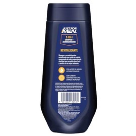 Just For Men Shampoo y Acondicionador 2 en 1 Revitalizante con Aceite de Argán 295mL