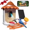 Birdsview Smart Bird Feeder with Solar-Powered 2K AI Camera for