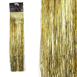 Widdle Wonderland Christmas Lametta Decorative Tinsel Strands Gold