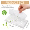 Mudder 8 Pieces Car Tissue Refills, Car Napkin Holder Refill