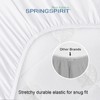 Waterproof Mattress Protector, Quilted Bedside Crib Mattress Cover(86x52cm), Fits for