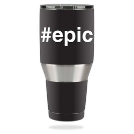 MightySkins Skin Compatible with Ozark Trail 40 oz Tumbler – Epic | Protective, Durable, and Unique Vinyl Decal wrap Cover | Easy to Apply, Remove, and Change Styles | Made in The USA