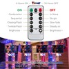 100LED Red White and Blue Lights for 4th of July