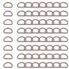 Trimming Shop Non Welded Metal D Ring Fasteners Durable Buckles